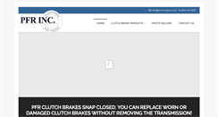 Desktop Screenshot of pfrclutchparts.com